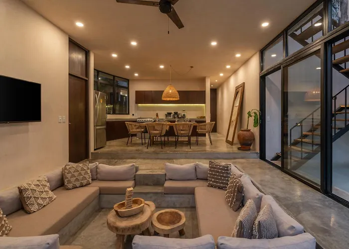 Auralis Boho Boho Villa-priv Pool-concierge-bbq 3b Pousada Tulum