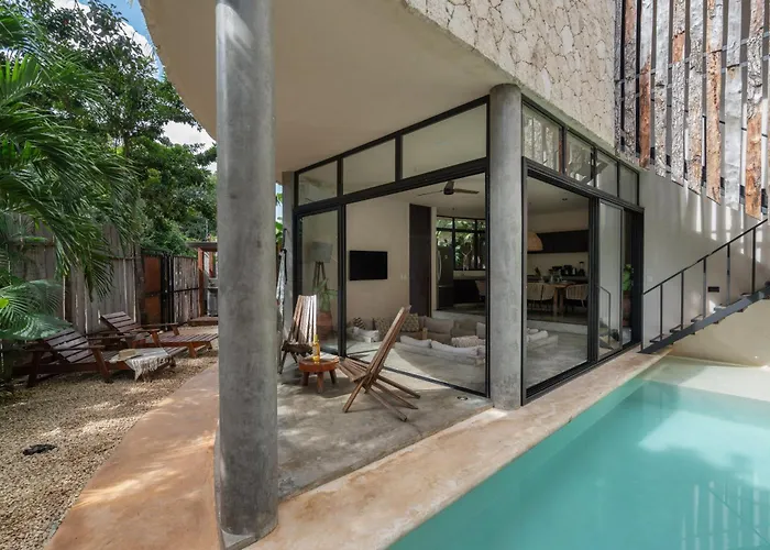 Auralis Boho Boho Villa-priv Pool-concierge-bbq 3b * Tulum