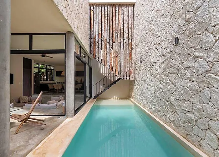 Auralis Boho Boho Villa-priv Pool-concierge-bbq 3b * Tulum
