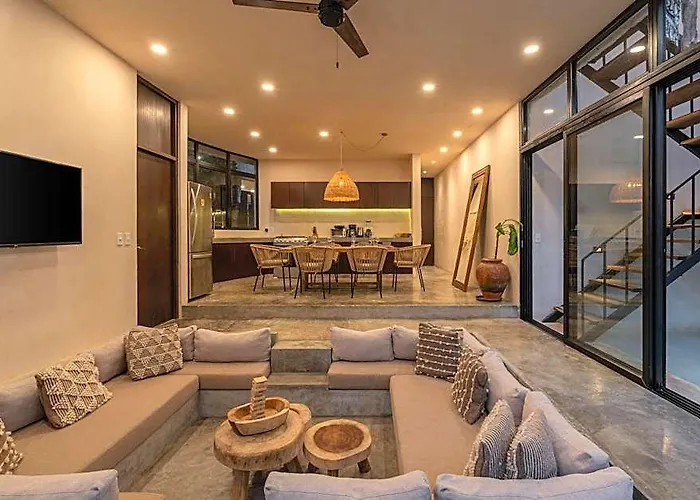 Auralis Boho Boho Villa-priv Pool-concierge-bbq 3b Tulum