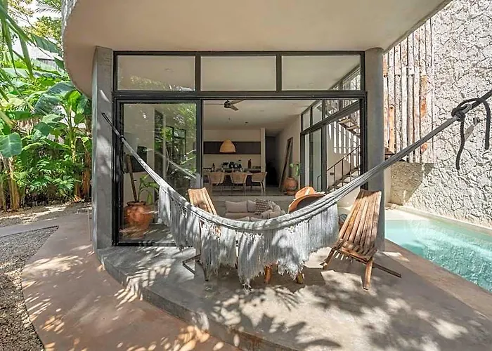 Auralis Boho Boho Villa-priv Pool-concierge-bbq 3b Pousada Tulum